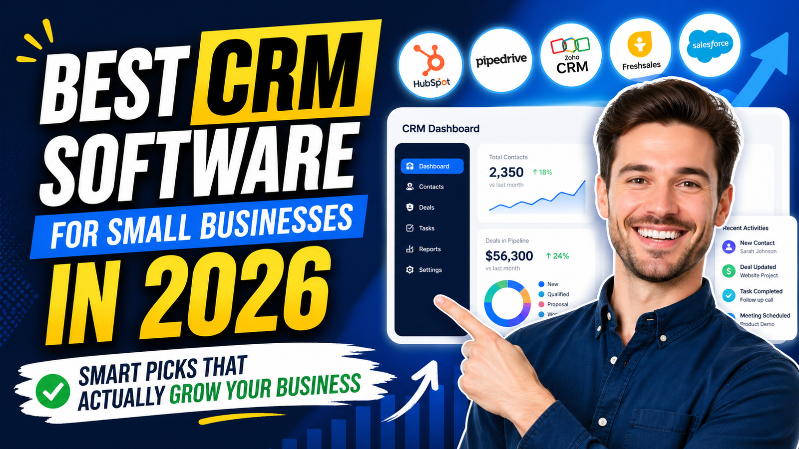 Best CRM Software for Small Businesses in 2026: Smart Picks That Actually Grow Your Business
