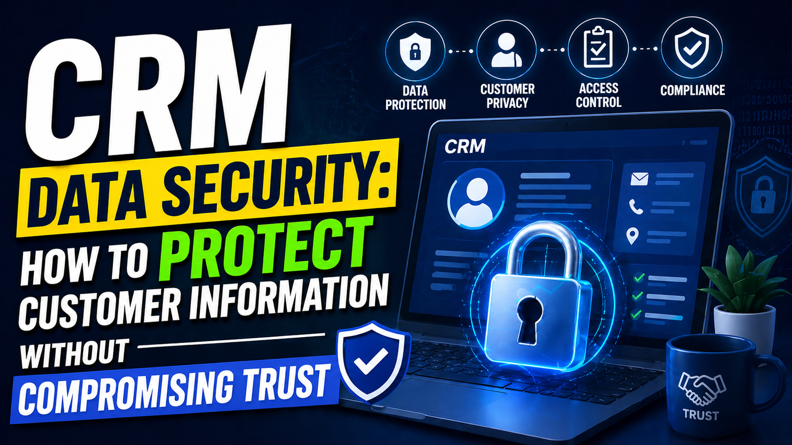 CRM Data Security: How to Protect Customer Information Without Compromising Trust