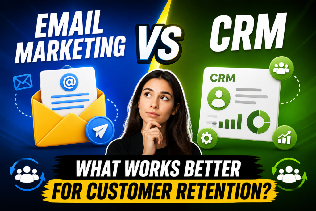 Email Marketing vs CRM: What Works Better for Customer Retention?
